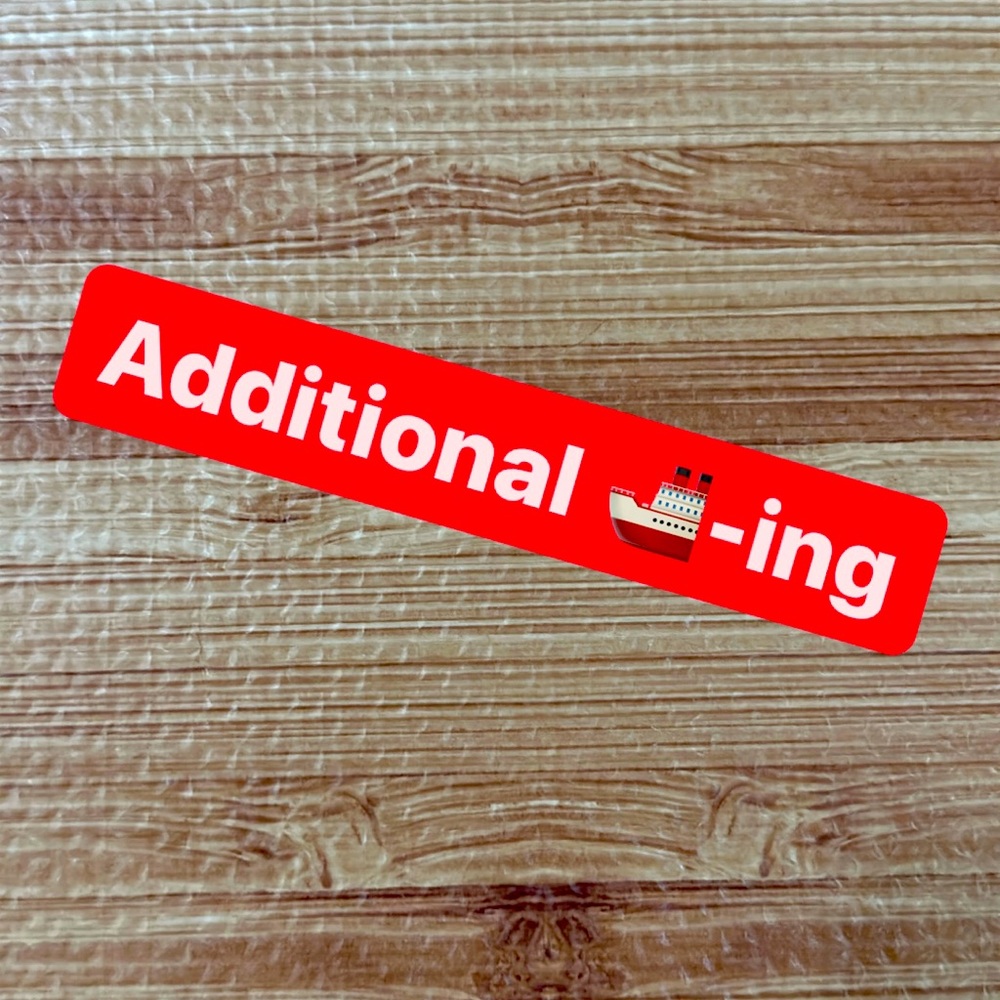 Extra Shipping for extra large orders